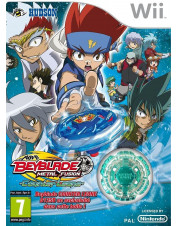 WII BEYBLADE METAL FUSION...