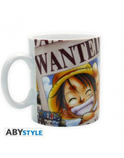MUG ONE PIECE WANTED LUFFY
