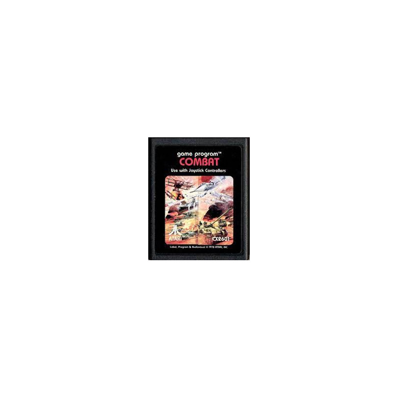 Jeu Atari 2600 - COMBAT - État Correct, Opérationnel - Édition 1983
