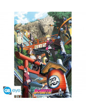 POSTER BORUTO GROUPE KONOHA...
