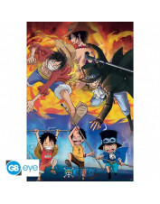 POSTER ONE PIECE ACE SABO...