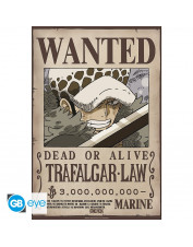 POSTER ONE PIECE WANTED LAW...