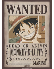 POSTER ONE PIECE WANTED...