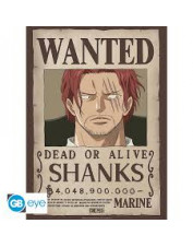 POSTER ONE PIECE WANTED SHANKS