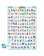 POSTER POKEMON HOENN ANGLAIS